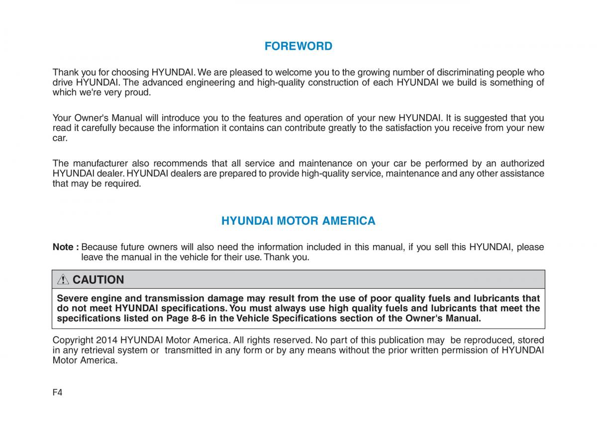 Hyundai Genesis II 2 owners manual / page 4