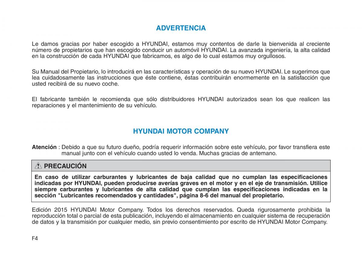 Hyundai Genesis II 2 manual del propietario / page 4