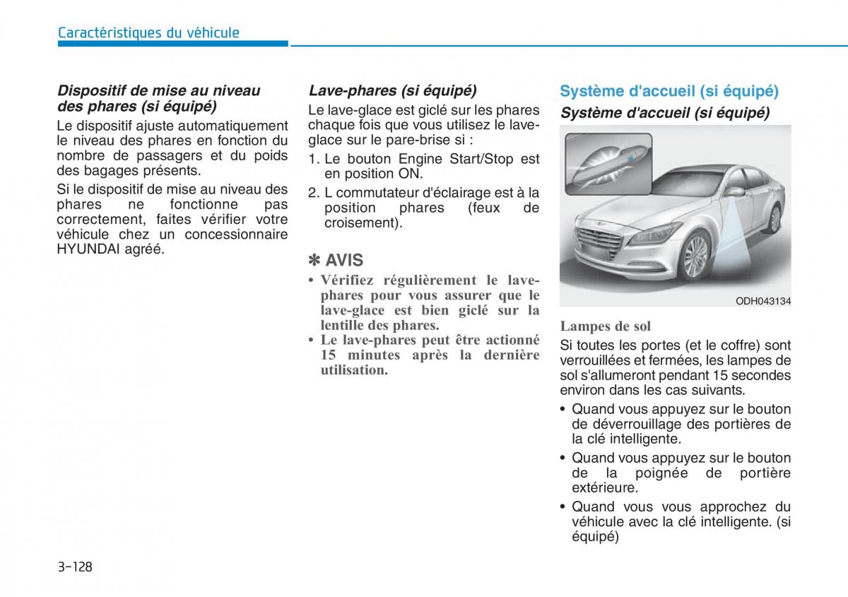 Hyundai Genesis II 2 manuel du proprietaire / page 232