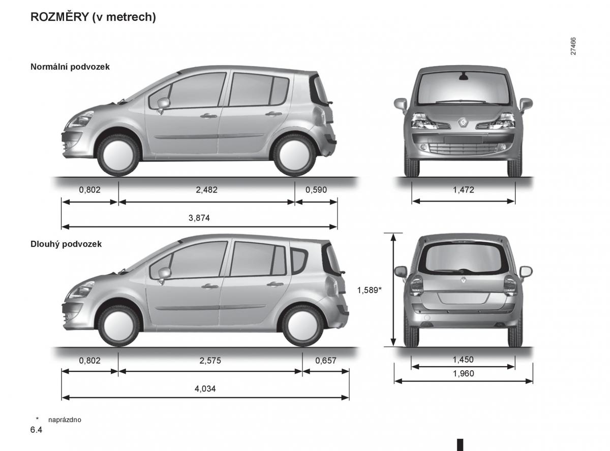 Renault Modus navod k obsludze / page 222