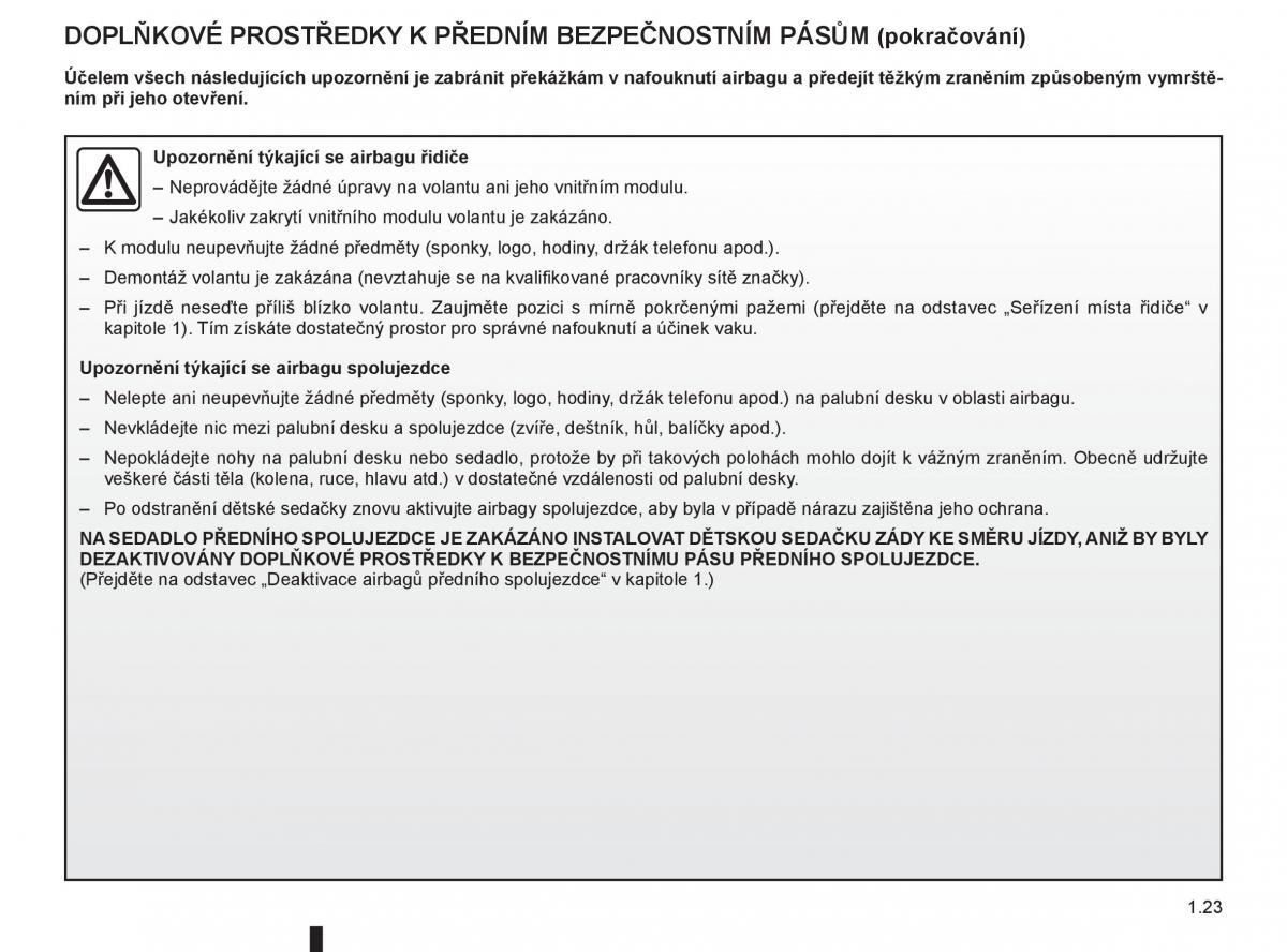 Renault Modus navod k obsludze / page 29