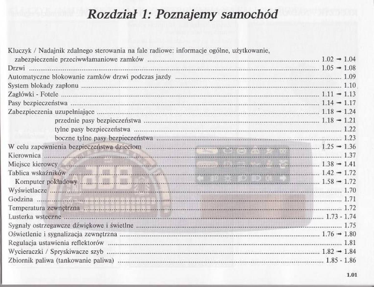 Renault Modus instrukcja obslugi / page 8