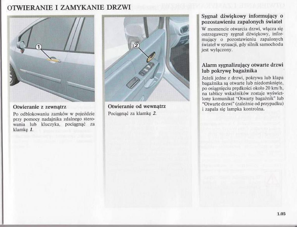 Renault Modus instrukcja obslugi / page 12