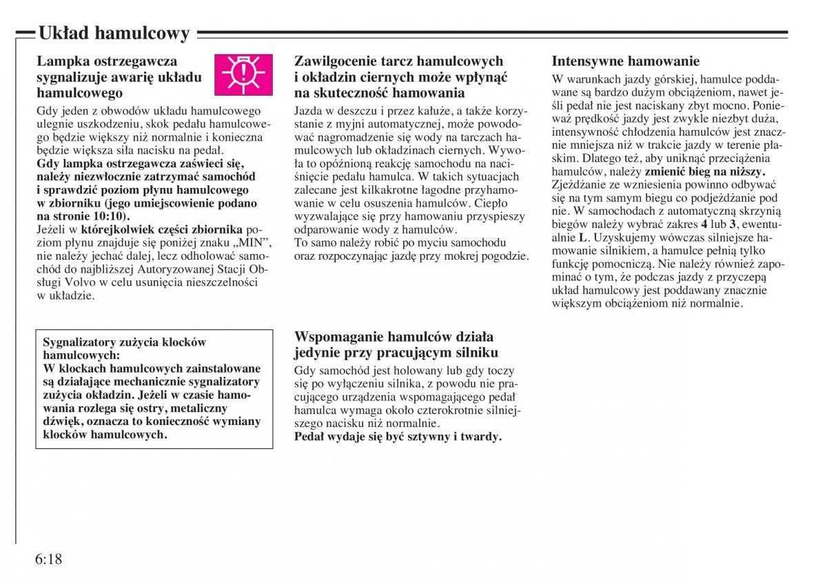 Volvo V40 instrukcja obslugi / page 96