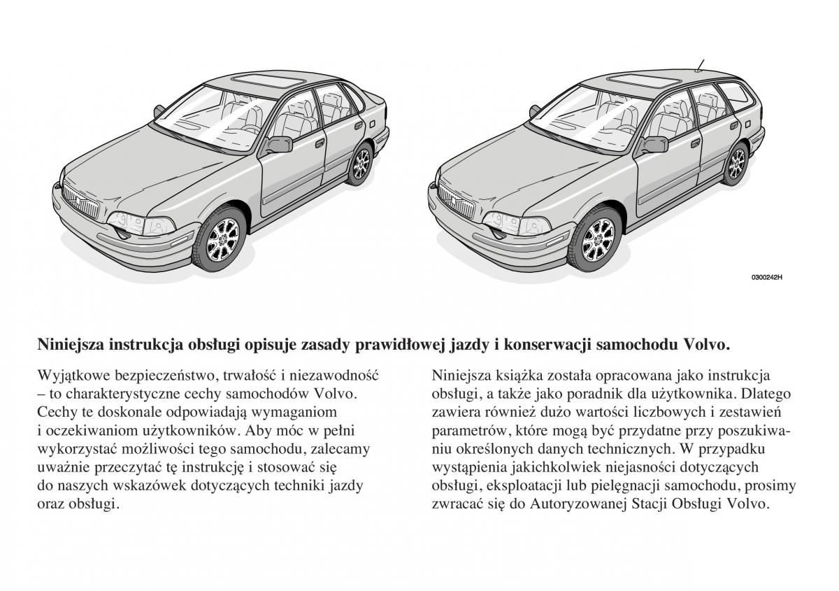 Volvo V40 instrukcja obslugi / page 2