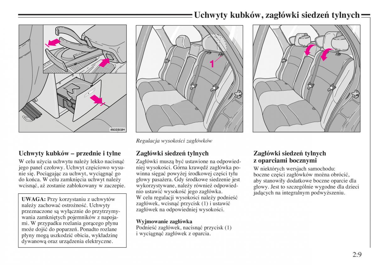 instrukcja obsługi Volvo V40 Volvo V40 instrukcja obslugi / page 33