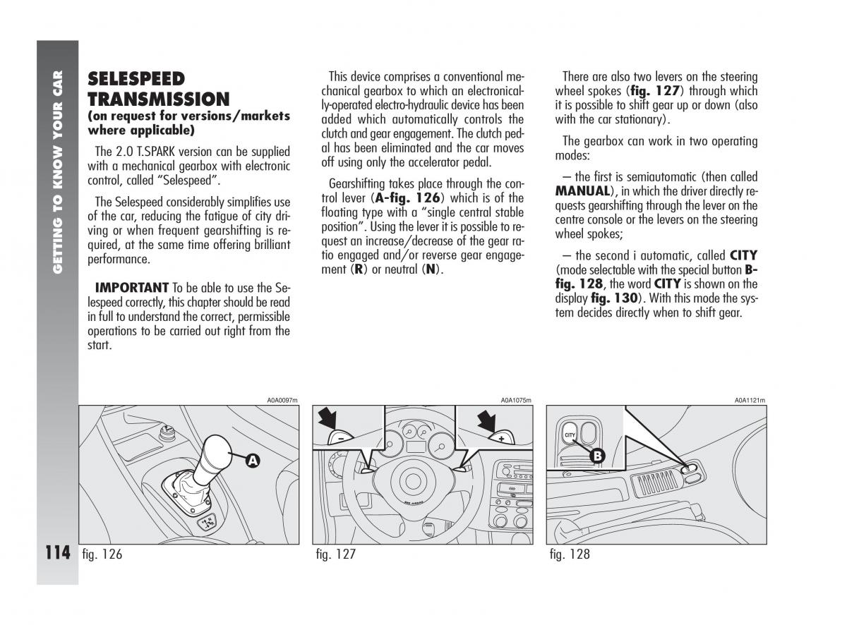 instrukcja obsługi Alfa Romeo 147 Alfa Romeo 147 owners manual / page 115