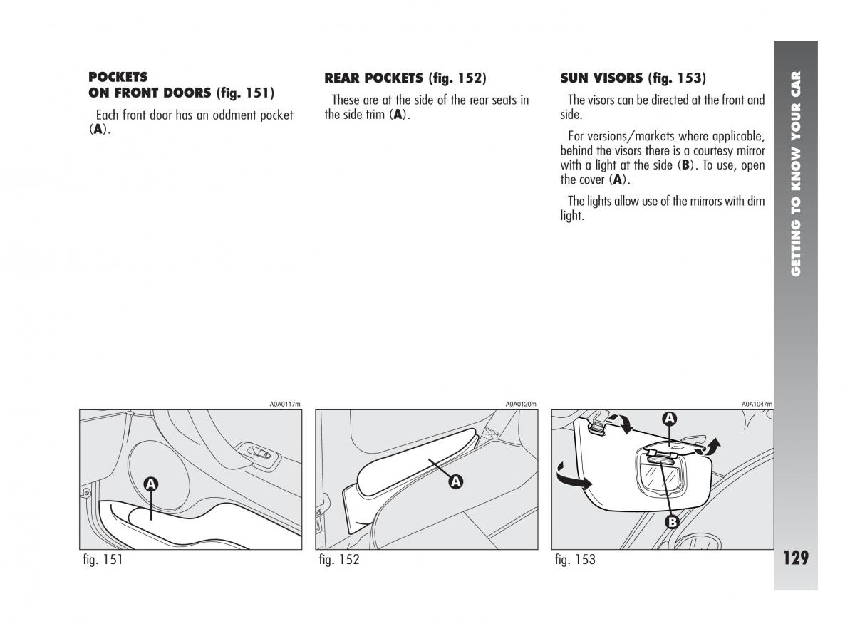 instrukcja obsługi Alfa Romeo 147 Alfa Romeo 147 owners manual / page 130