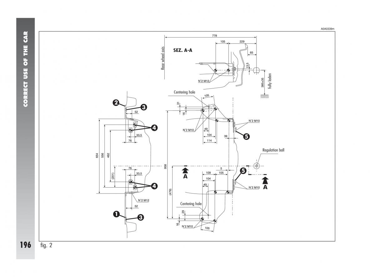 instrukcja obsługi Alfa Romeo 147 Alfa Romeo 147 owners manual / page 197