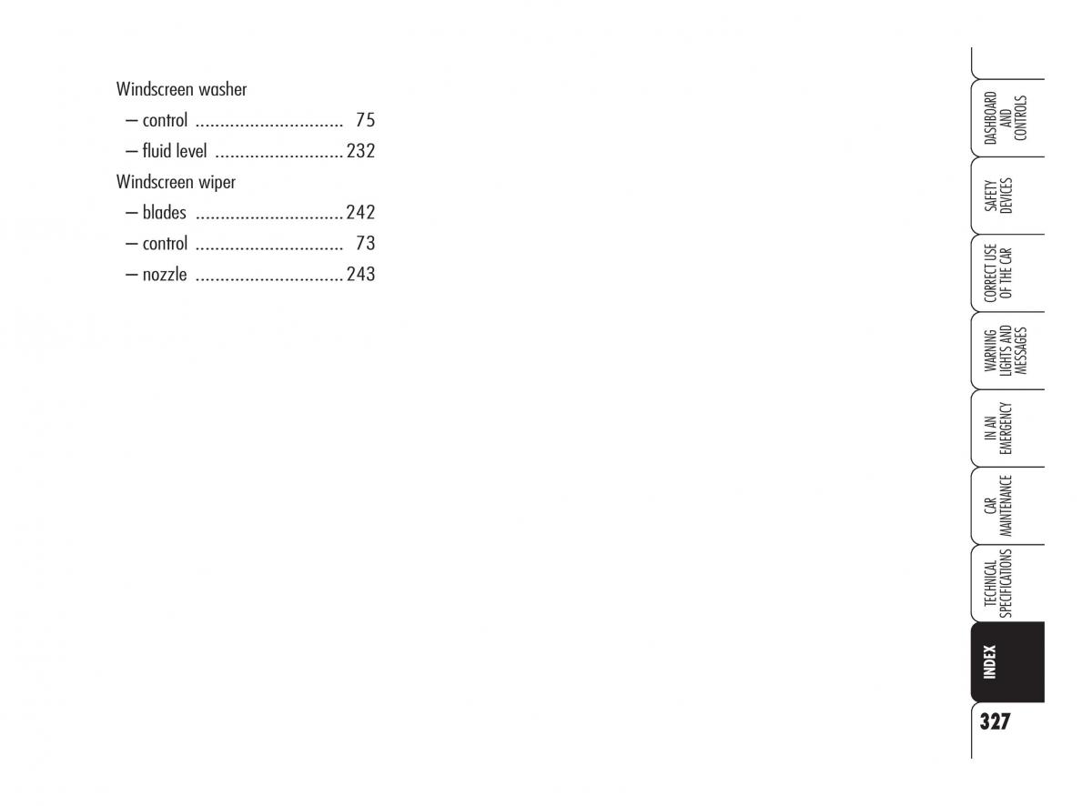 manual  Alfa Romeo 159 owners manual / page 328