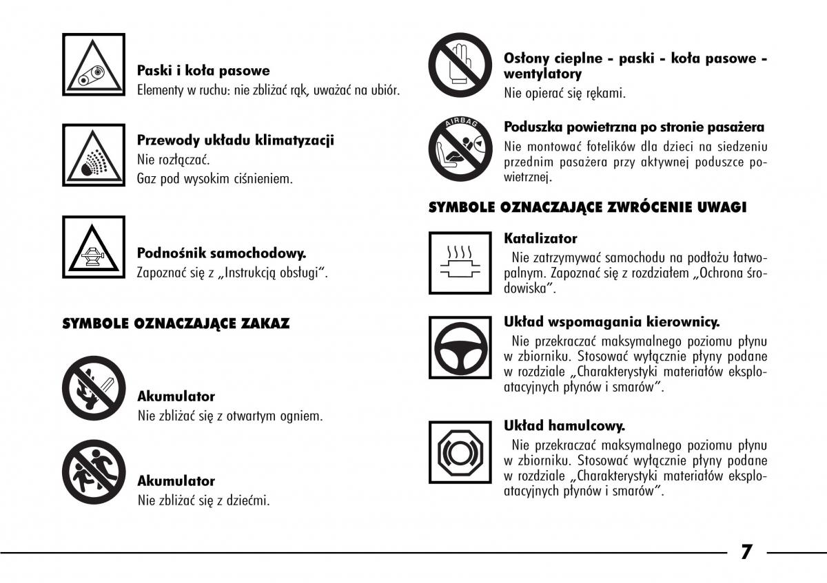 manual  Alfa Romeo 166 instrukcja / page 8