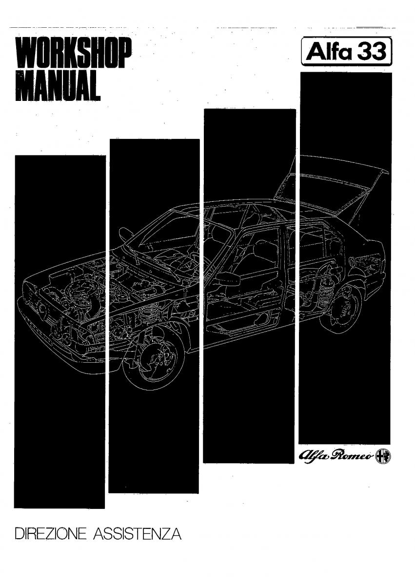 Alfa Romeo 33 owners manual / page 1