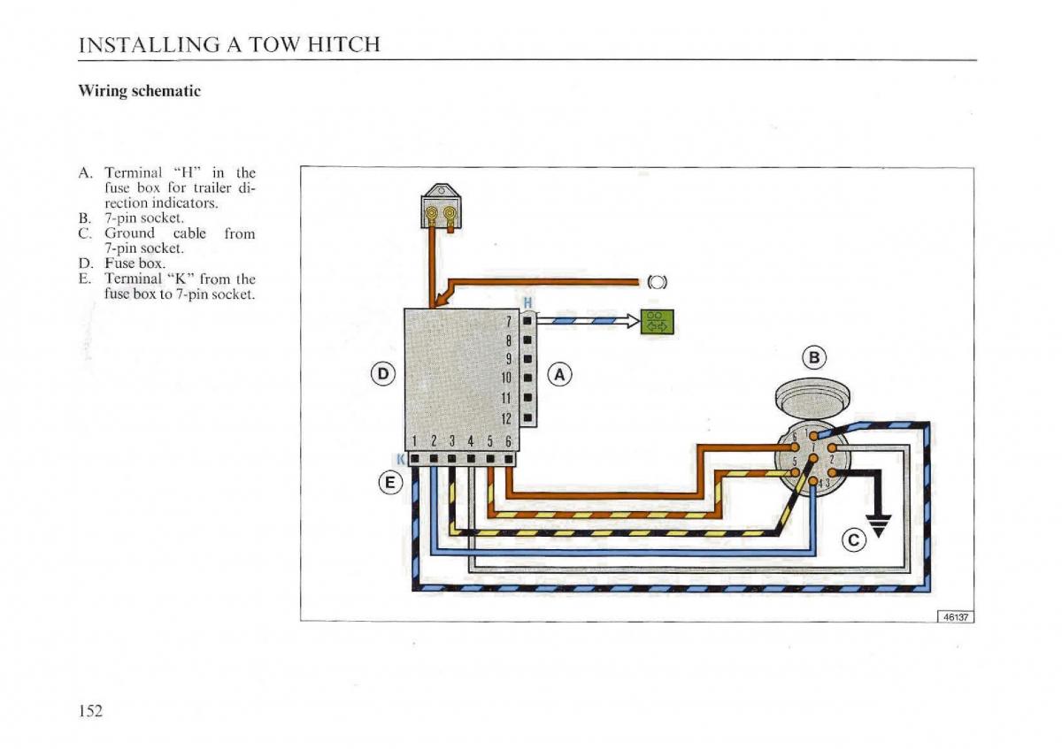 manual  Lancia Dedra owners manual / page 154