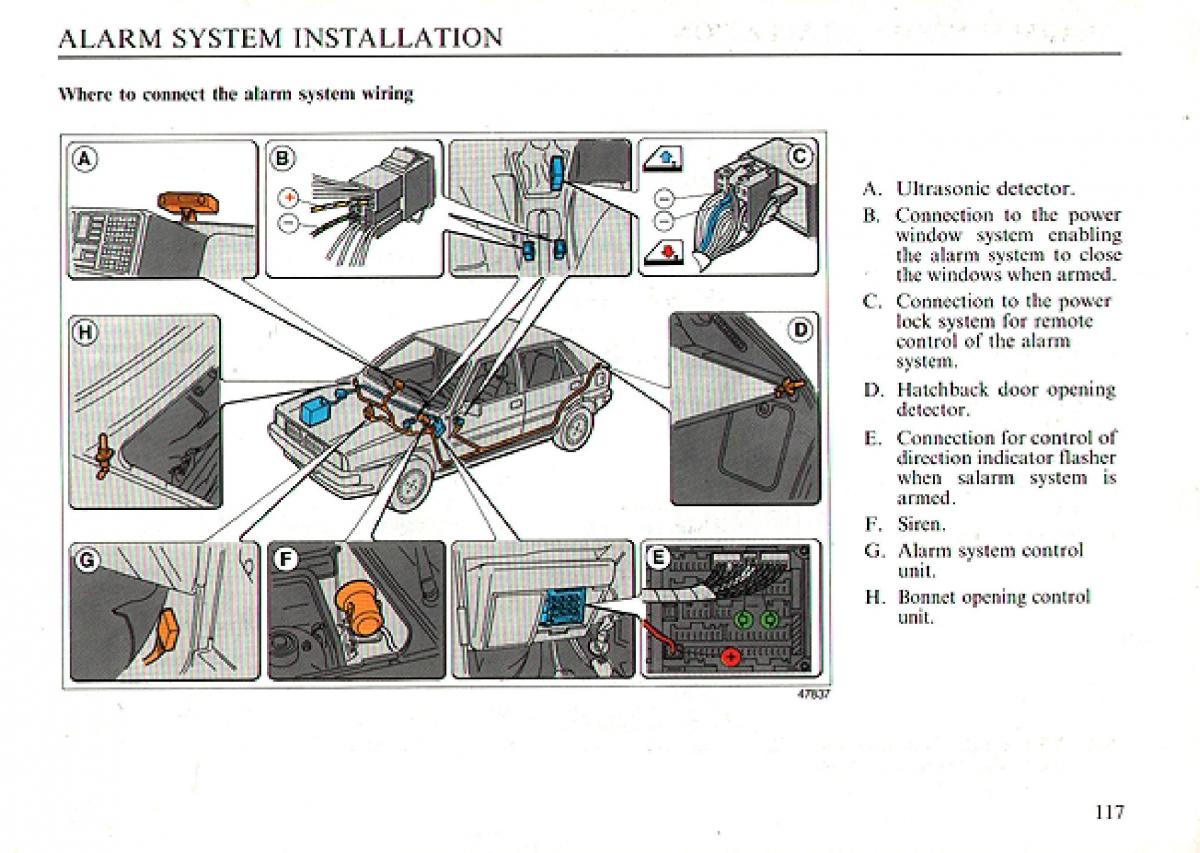 Lancia Delta I 1 owners manual / page 116