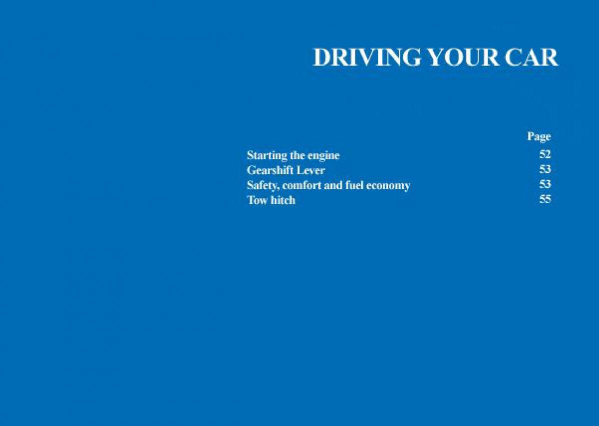 Lancia Delta I 1 owners manual / page 52