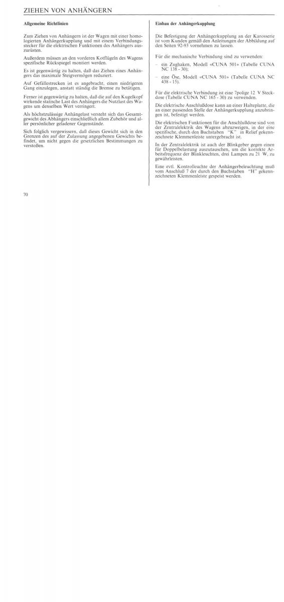 Lancia Delta II 2 Handbuch / page 79