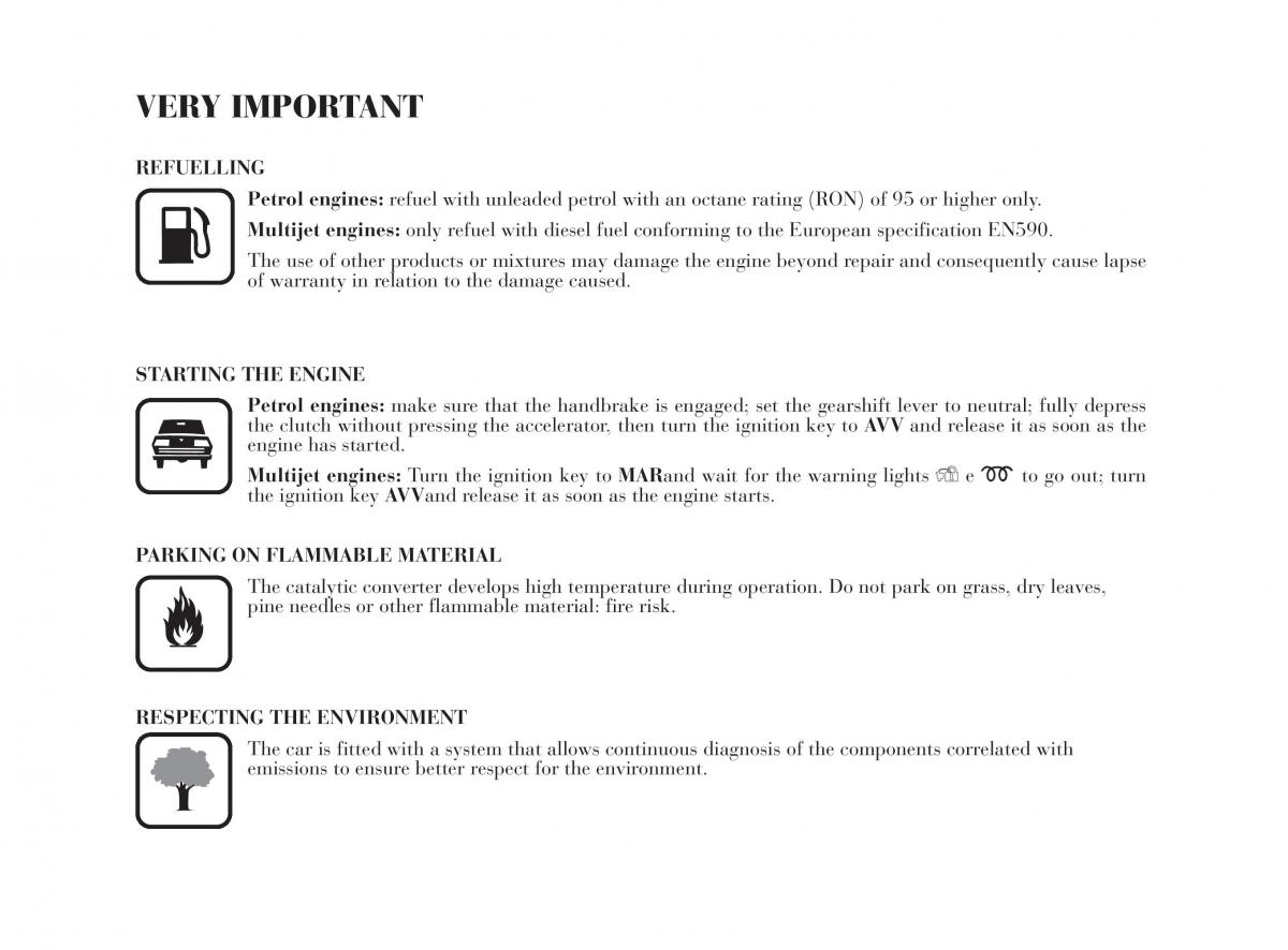 manual  Lancia Musa owners manual / page 6