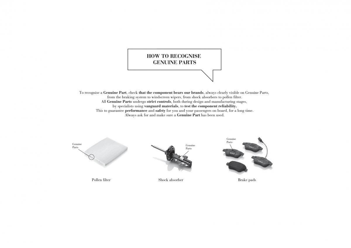 Lancia Ypsilon II 2 owners manual / page 4