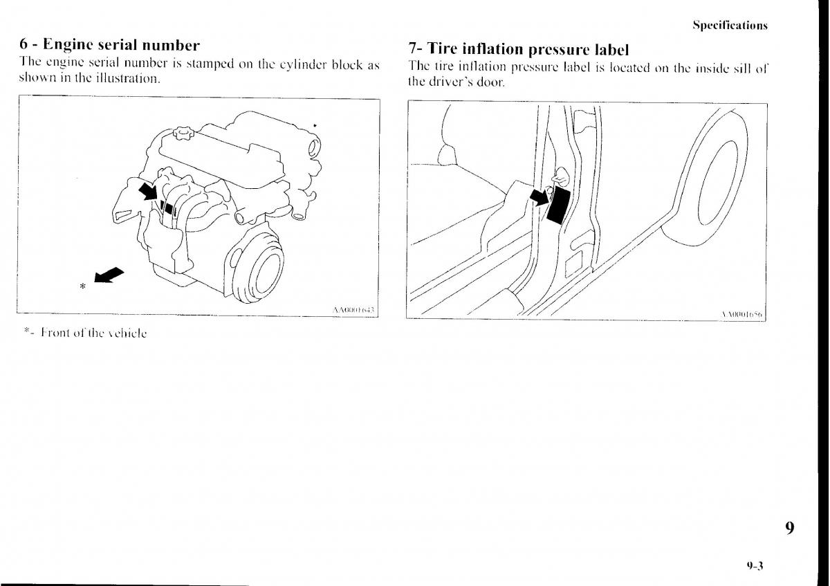 Mitsubishi Outlander I 1 owners manual / page 298