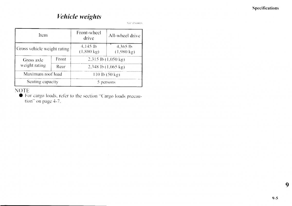 Mitsubishi Outlander I 1 owners manual / page 300