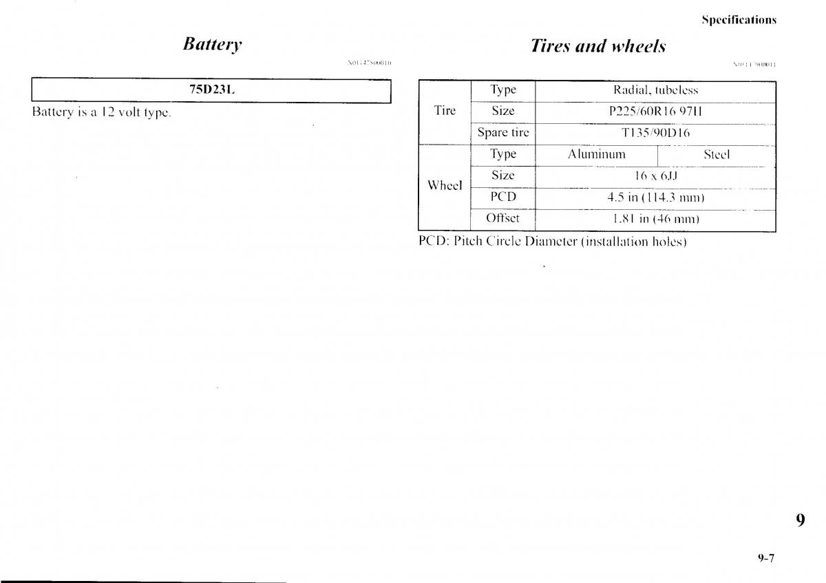 Mitsubishi Outlander I 1 owners manual / page 302