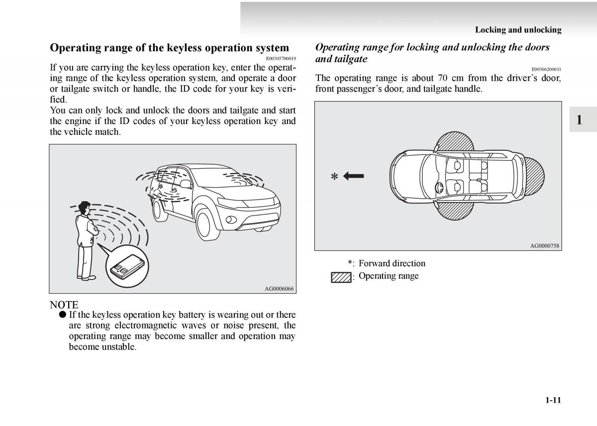 Mitsubishi Outlander II 2 owners manual / page 31
