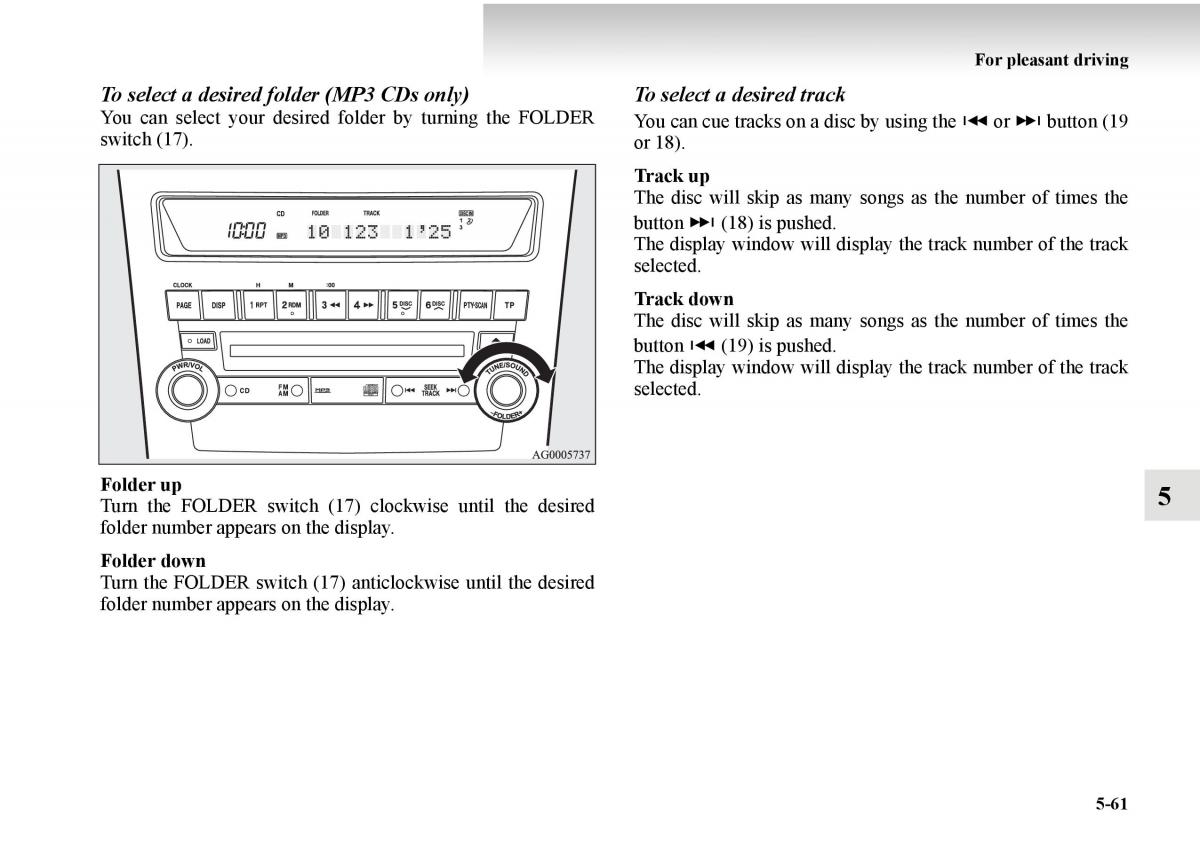 Mitsubishi Outlander II 2 owners manual / page 341