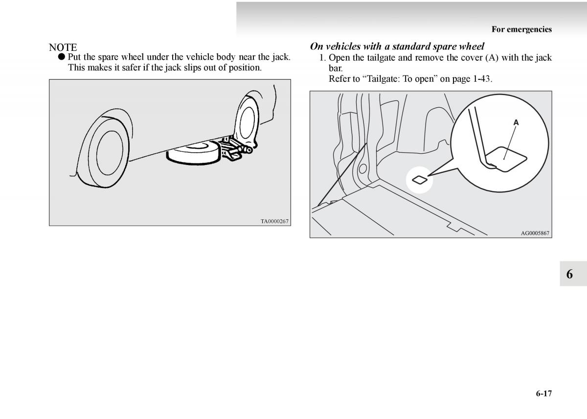 Mitsubishi Outlander II 2 owners manual / page 431