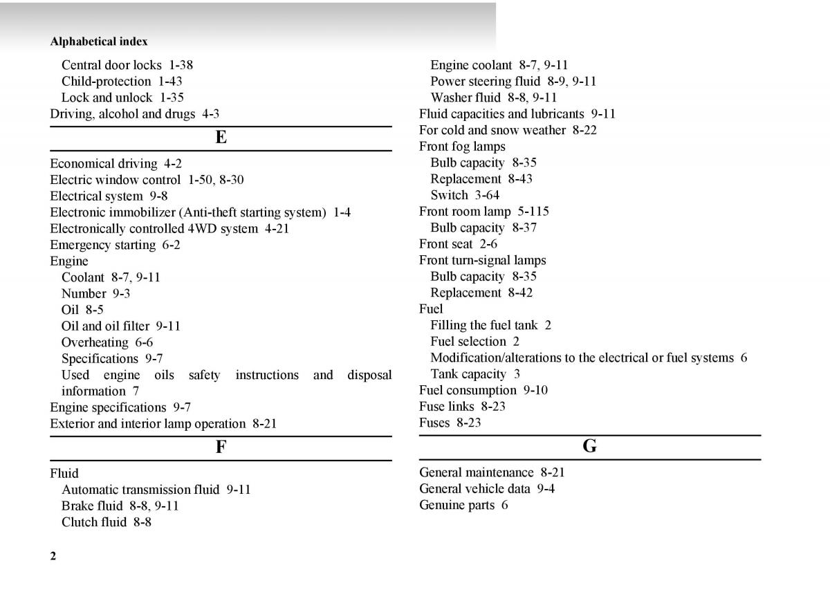 Mitsubishi Outlander II 2 owners manual / page 532