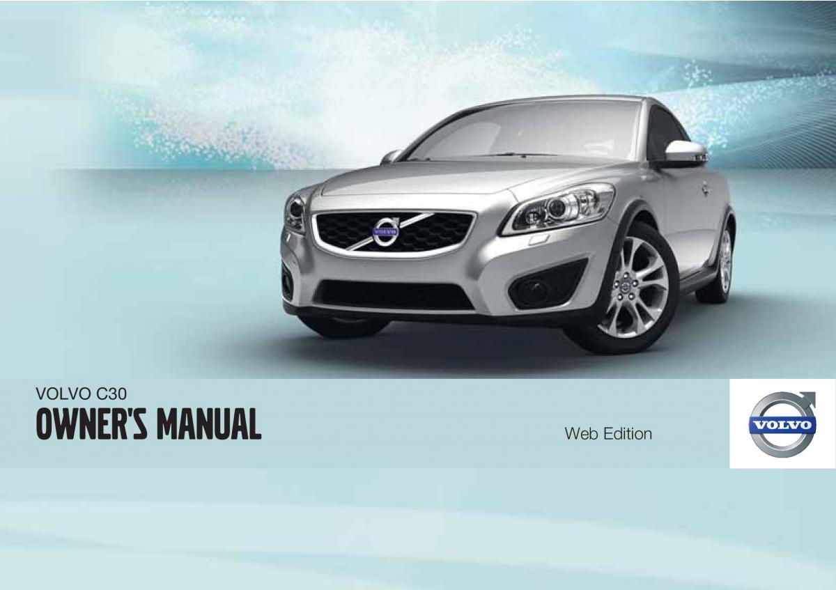 Volvo C30 owners manual / page 1
