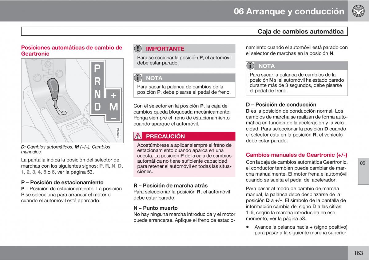 Volvo C30 manual del propietario / page 165