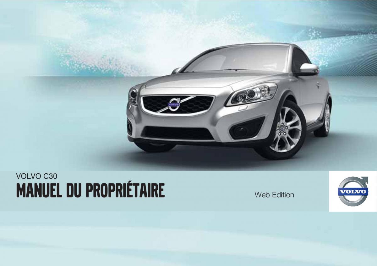 Volvo C30 manuel du proprietaire / page 1