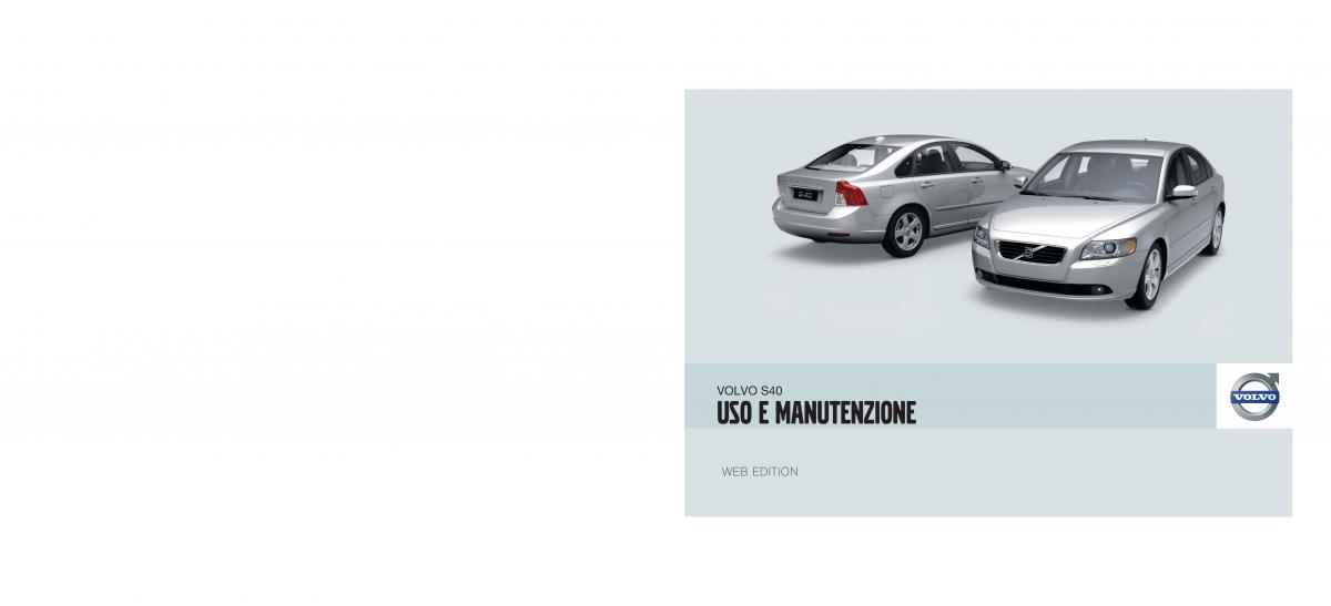 Volvo S40 II 2 manuale del proprietario / page 1