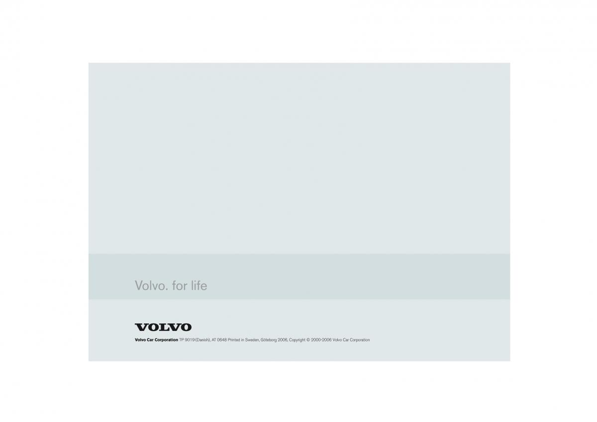 Volvo S60 I 1 Bilens instruktionsbog / page 265