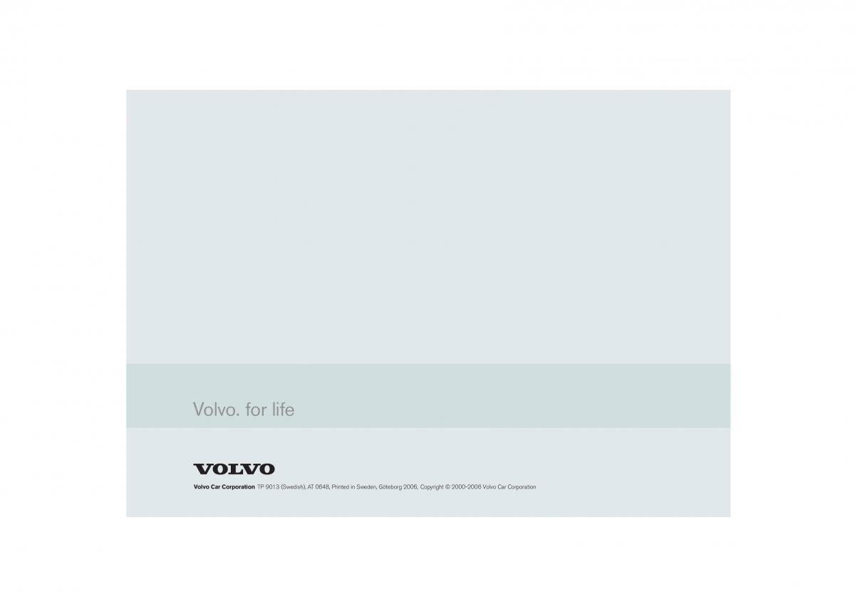 Volvo S60 I 1 instruktionsbok / page 265