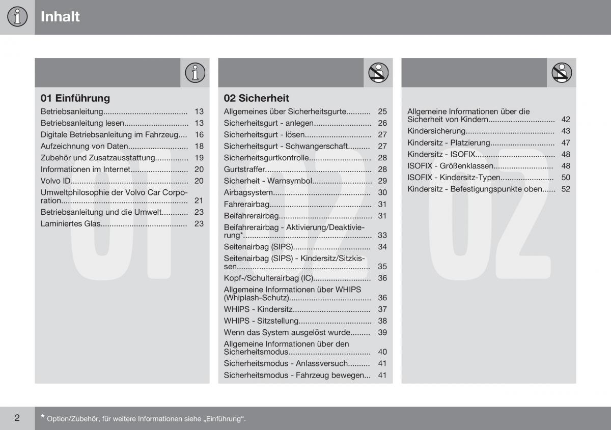 Volvo S60 II 2 Handbuch / page 4