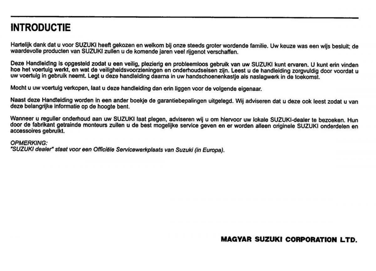 manual  Suzuki Swift IV 4 handleiding / page 6