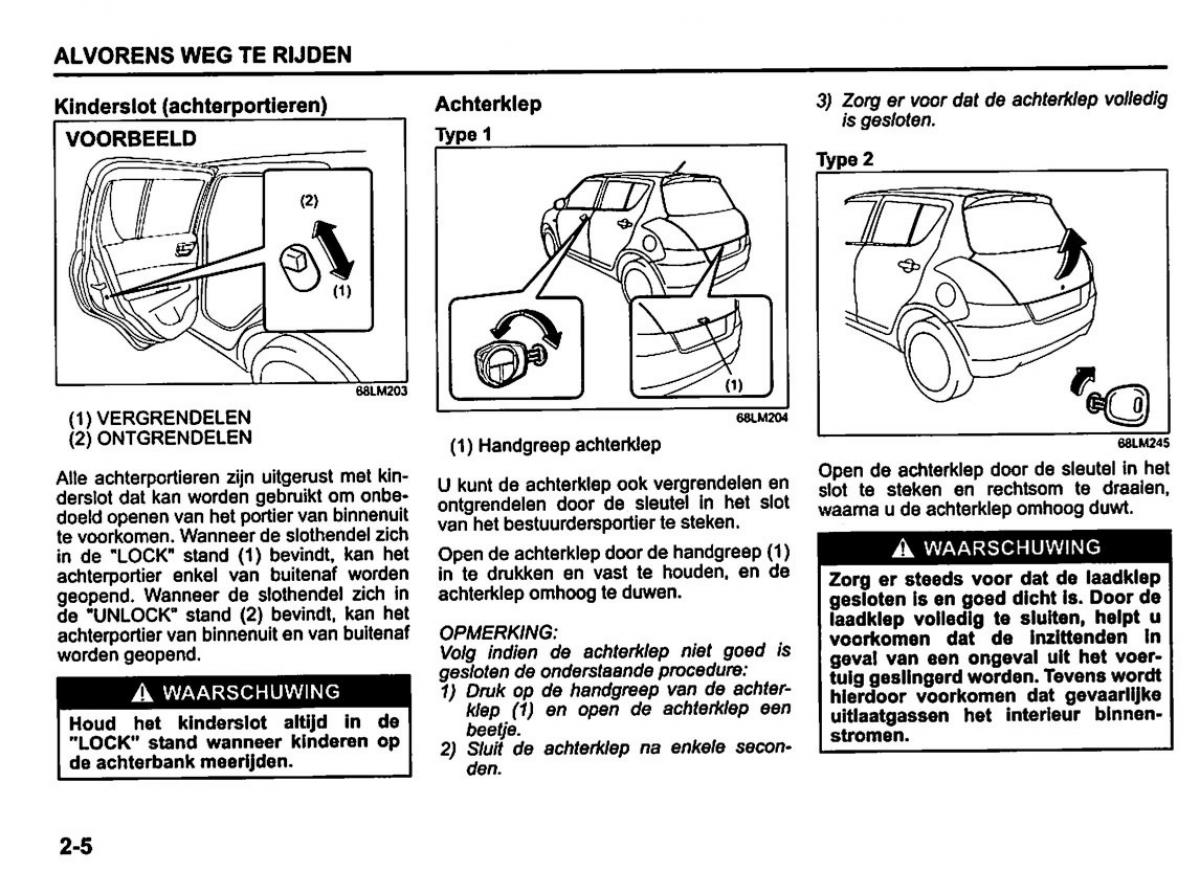 Suzuki Swift IV 4 handleiding / page 25