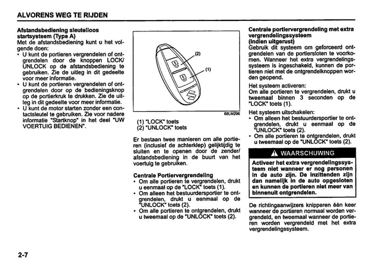 Suzuki Swift IV 4 handleiding / page 27