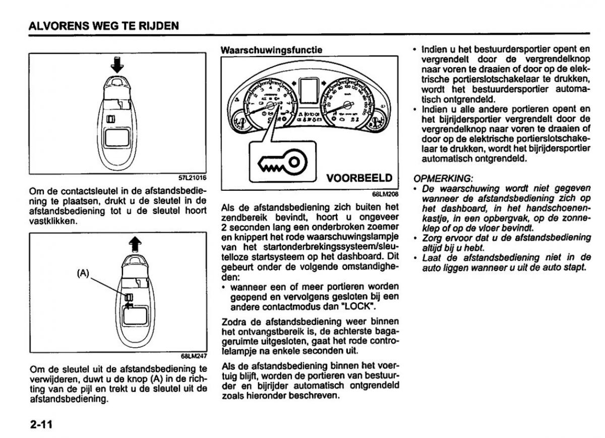 Suzuki Swift IV 4 handleiding / page 31