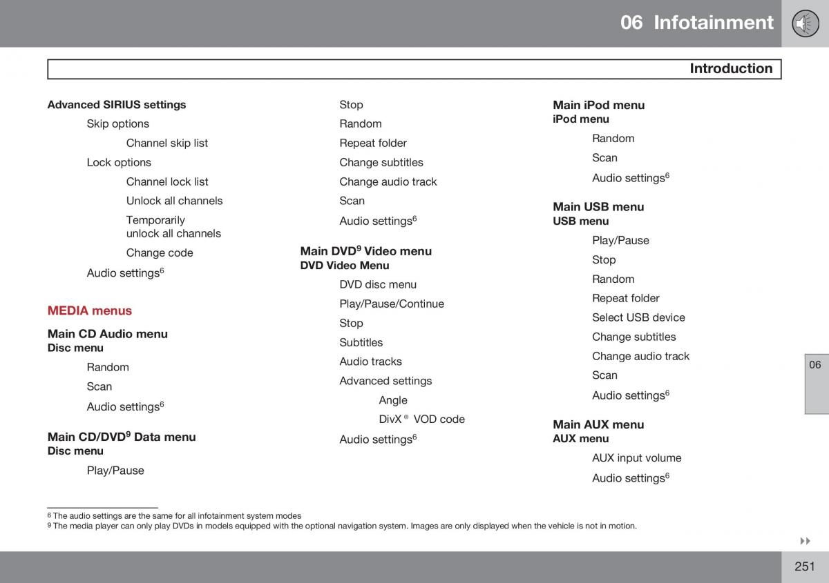 Volvo S60 II 2 owners manual / page 253