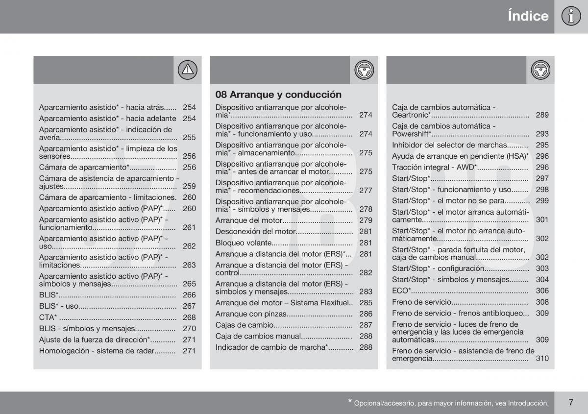 Volvo S60 II 2 manual del propietario / page 9