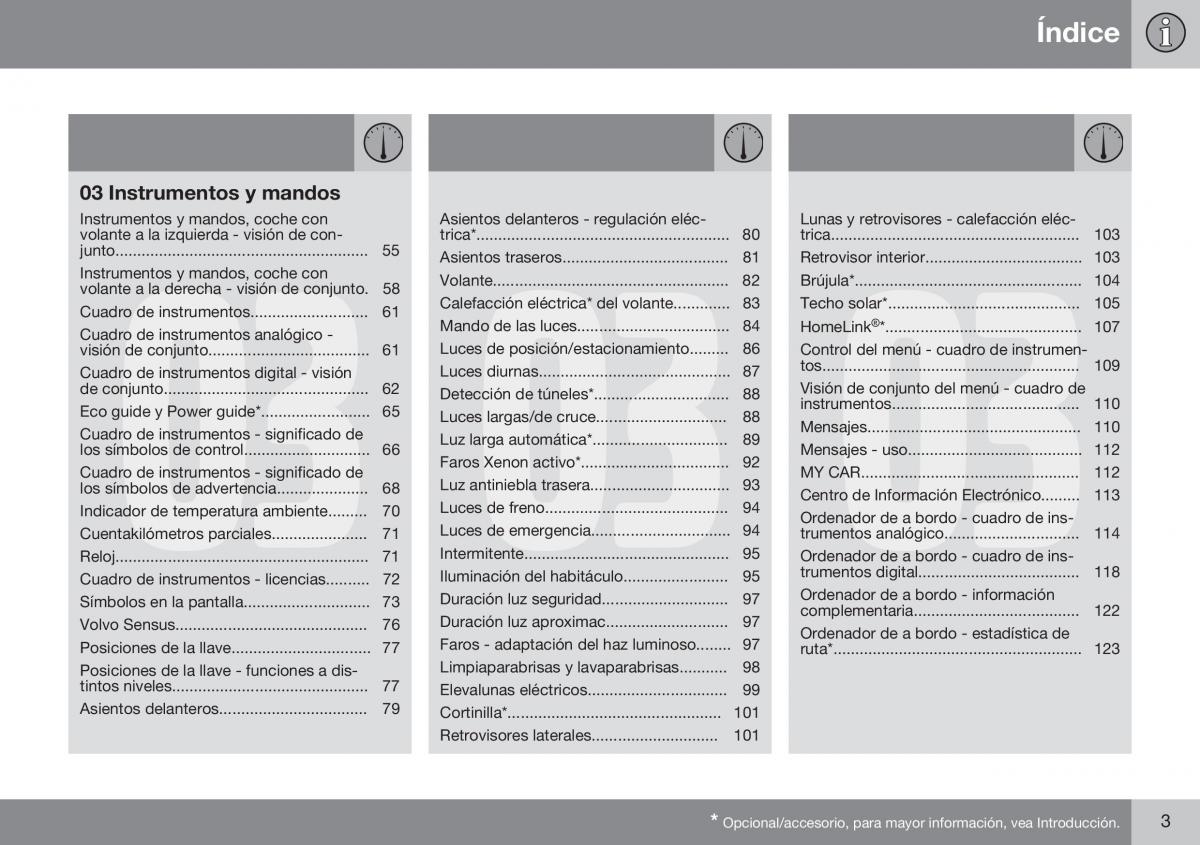 Volvo S60 II 2 manual del propietario / page 5