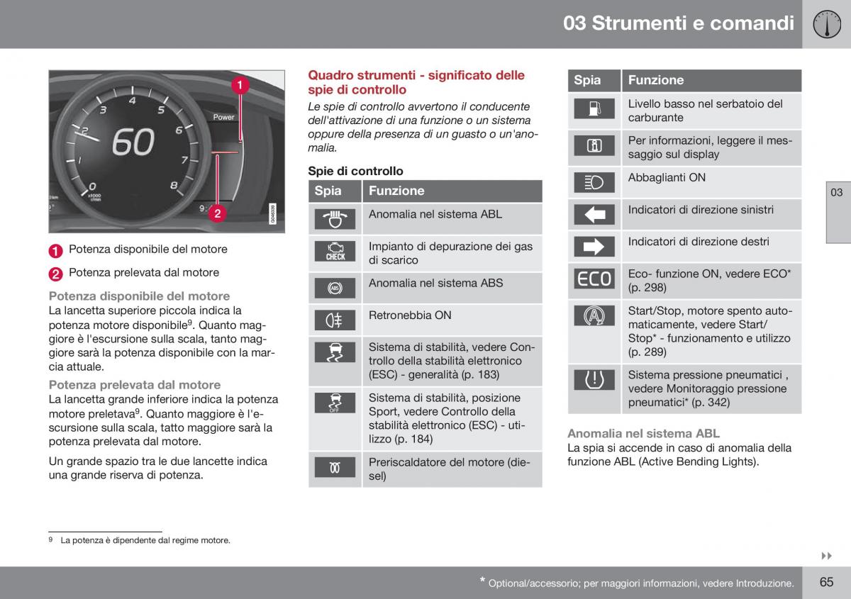 Volvo S60 II 2 manuale del proprietario / page 67