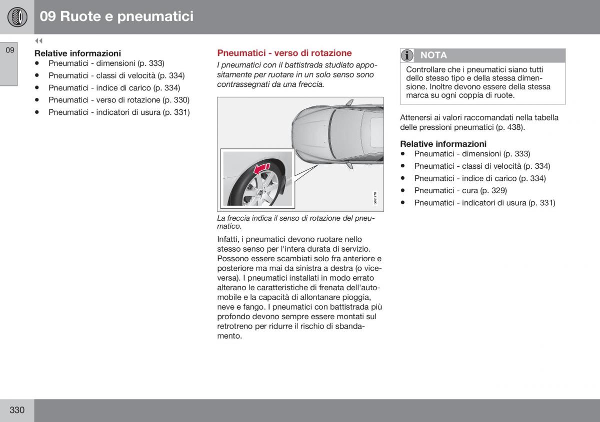 Volvo S60 II 2 manuale del proprietario / page 332