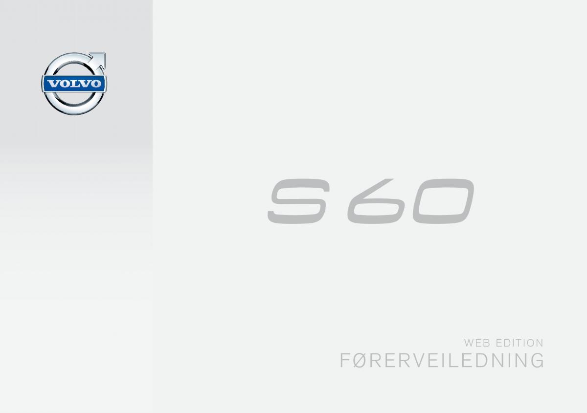 Volvo S60 II 2 bruksanvisningen / page 1