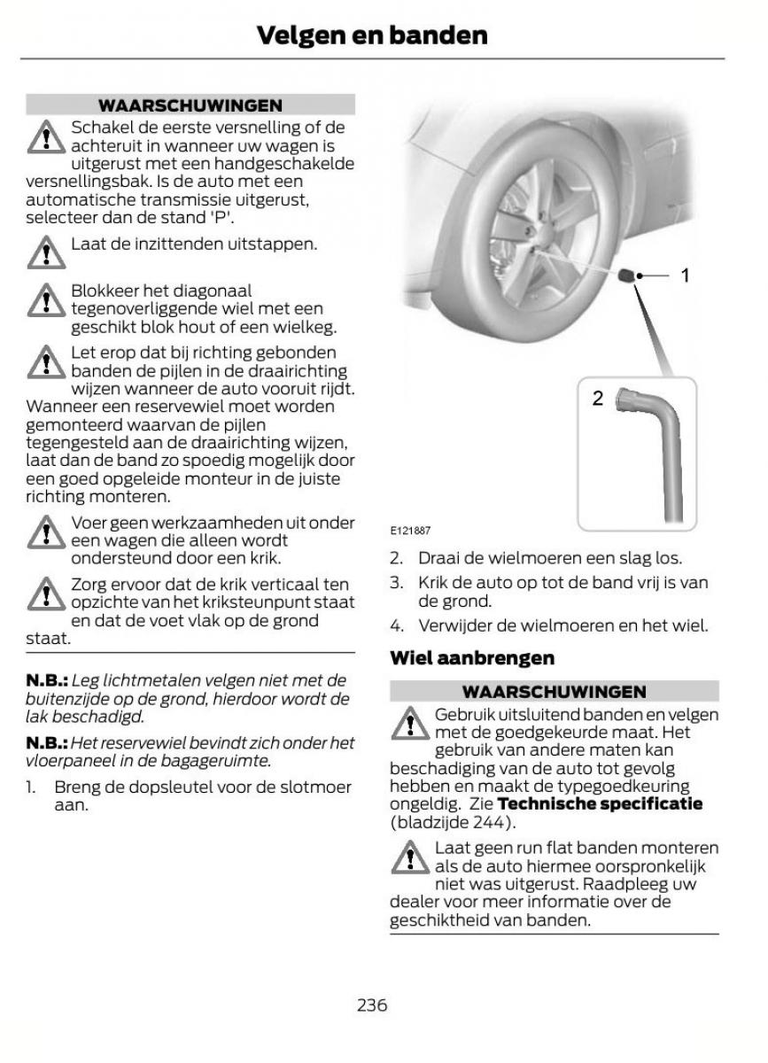 Ford Focus III 3 handleiding / page 239