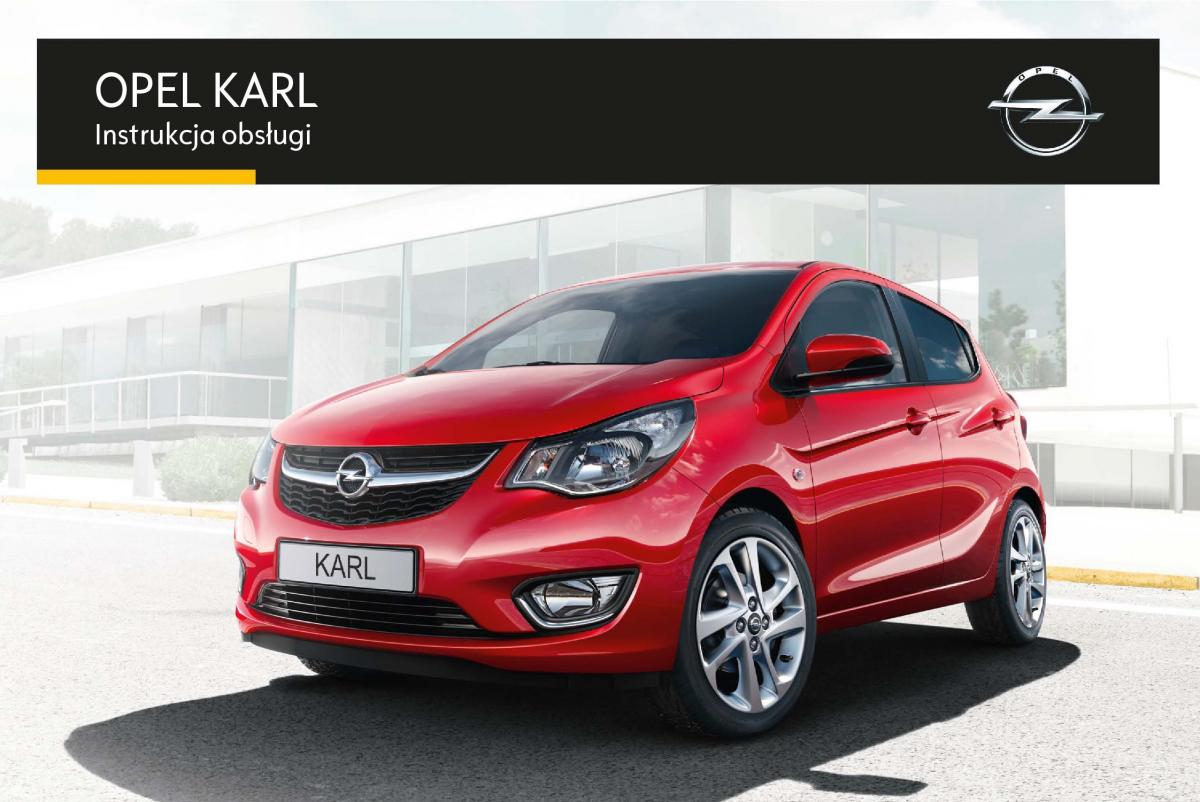 Opel Karl instrukcja obslugi / page 1