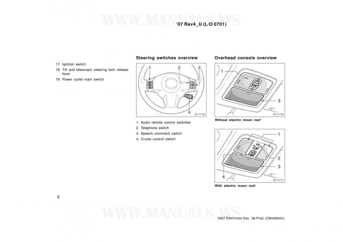 manual  Toyota RAV4 III 3 owners manual / page 6