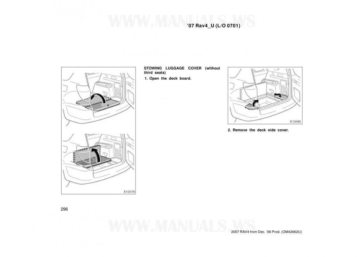 Toyota RAV4 III 3 owners manual / page 296